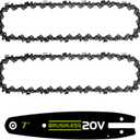 7 Inch Chainsaw Guide Bar and Chain Combo