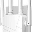 2025 WiFi Extender, 15888 sq.ft Internet Extender WiFi Booster, Long Range Wireless Repeater Signal Amplifier for Home, Mesh Wi-Fi 99% Faster | Broader Than Ever, Support 55+ Devices, 1-Tap Setup