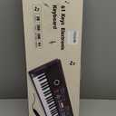 61 Key Piano Keyboard with Built-in Speaker & Microphone, Portable Electronic Digital Piano for Beginners, Ideal Musical Gift with Teaching Features