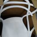Modway Entangled Modern Molded Plastic Bar Stool in White - Fully Assembled