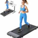 Walking Pad Under Desk Treadmill,3 in 1 Portable Under Desk Treadmills for Home Small Space, Quiet Compact Folding Treadmill with Remote Control, 320 LBS Capacity