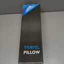 Travel Pillow Memory Foam Pillows, Camping Pillow-Compressible Medium Firm, Breathable Cover, Ideal Backpacking Hiking, Bed Pillows, Airplane and Car (Green, L) (L-23.6*15.7in)