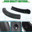 Rear Bumper Corner Cap Compatible with Sea-Doo GTI GTX RXP X RXT WAKE PRO SE Accessories Replacement for 291002244/291000999/ 291001571/291001304/ 291001505 (2PCS)