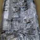 YINMIT Wooden Display Riser Stand, Tiered Perfume and Cologne Organizer Stand, 4 Tier Spice Rack Organizer, Rustic Display Shelf for Candles (4 Tier)