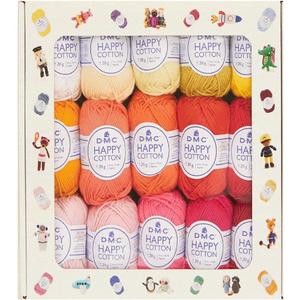 DMC Happy Cotton Assortment Yarn Box - 30 Count