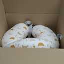 Momcozy Original Nursing Pillow and Positioner, Plus Size Breast Feeding Pillow for More Support for Mom and Baby Boy or GirlBaby Essentials for Nursing or Bottle Feeding and Removable Cotton Cover
