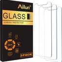 Ailun Screen Protector for iPhone 12 / iPhone 12 Pro 2020 6.1 Inch 3 Pack Case Friendly Tempered Glass