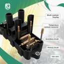 YHTAUTO Ignition Coil Replacement for Ford F-150 1984-1996, F-250 F-350 1984-1997, Mustang Ranger Taurus F53 F700 Tempo LTD, Lincoln Town Car, Mazda B3000 MX-6, Mercury Grand Marquis Replace E245