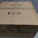 Crystal Caged Ceiling Fan with Light Flush Mount, 20inch Crystal Ceiling Fan with Light and Remote, Gold Crystal Fandelier Ceilings Fans with Lights for Bedroom, Dining Room, Living Room