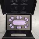 Ear Plugs for Sleeping, 35dB Noise Reduction Hearing Protection EarPlugs, Reusable Silicone Earplug, 7 Pair Eartips in XS/S/M/L Replaceable Single/Double Ear Plug for Sleep, Study, Events(Purple)