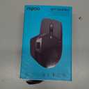 Rapoo MT760 PRO Wireless Mouse, NearLink + Bluetooth 5.0 Multi-Device, 12K DPI, 2K Polling, Ergo for Work & Gaming, 11 Programmable Buttons, On-Board Memory, Quiet Clicks, USB-C, 120 Days Battery Life