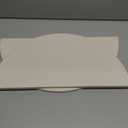 S0Z198 (2-Pack) 19.8 Inch Half-Moon Ceramic Heat Deflector Plates for Kamado Joe Big Joe I, II & III