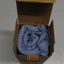 Kevin Textile Pack of 2 Decorative Outdoor Waterproof Pillow Covers Checkered Garden Cushion Sham Throw Pillowcase Shell for Patio Tent Couch 16x16 Inch Light Blue