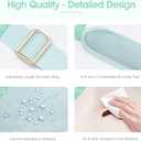 Nail Polish Bag Organizer Case Double Layer Nail Kit Storage Bag Fits 45+ Bottles(15ml/0.5fl.oz) and Nail Supplies Nail Travel Carrying Case for Nail Tech and Nail Lover.