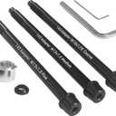 12x142mm Thru Axle Adapter for Wahoo KICKR SNAP Trainer, 12mm x 142mm Bike Adapter Kit with Tools, Compatible with Road & Mountain Bikes, High-Strength Material Construction, Not for 12x135/148