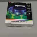 Monster 16.4ft Sound Reactive Multi-Color LED Light Strip with IR Remote Control, Indoor Use, Xtreme Easy Assembly
