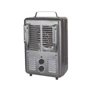 MILK HOUSE UTILITY HEATER, METAL GREY