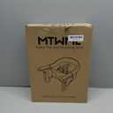 MTWML Hook On High Chair with Tray,Portable Baby High Chair That Attaches to Table,Clip On Fast Table Seat for Babies and Toddlers.Baby Feeding Seat for Dining Tables and Counter(Stripe-Black)