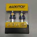 AUXITO CANBUS 1157 Switchback LED Bulbs 2357 2057 7528 BAY15D Dual Color Amber/White Anti Hyper Flash Built-in Resistor Error Free Turn Signal Lights and DRL/Parking Lights, Pack of 2