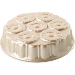 Nordic Ware Formed Pineapple Upside Down Cake Pan, 8 Cup, Golden Hour