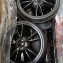 Luxury Wagon Stroller for 2 Kids & Cargo-Lightweight Foldable Travel Push Pull All-Terrain Double Wagon for Newborn&Toddler with 5-Point Harness, Adjustable Handle, Canopy, Tray Table, Cup Holder (Black)