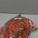 1 Pack Fall Artificial Mums Topiary Ball Tree with Ground Spike Boxwood 25" UV Resistant Fake Greenery Shrub Faux Violet Plant Fall Decorations Flower for Garden Yard Porch Patio Autumn Outdoor Decor