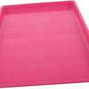 7 x Dog Kennel Indoor Pet Crate Accessories 49.5x33.5x3cm Plastic Tray Easy to Use Clean Suitable for Dogs