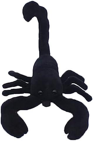 JIANEEXSQ Realistic Scorpion Plush Toy, Lifelike Scorpion Stuffed Animal, Plush Model Animal Doll, Kids Gift (Small)