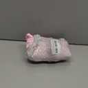 GUNTAIL 2 Pack Satin Soft Crib Sheet for Baby with Sensitive Hair Silky Baby Mattress Sheet Pink and Violet Unisex 52x28x8 Fitted Sheets