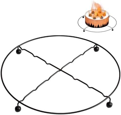 Radiate - Campfire Trivet - Turn Your Campfire into a Tabletop Experience - Metal Holder Campfire and Campfire Mini - Powder-Coated Steel - 13.4" Diameter