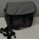 Femuar Lunch Bags for Women/Men, Insulated Lunch Bag for Work Office Picnic - Lunch Cooler Bag Leakproof Lunch Box with Adjustable Shoulder Strap - Charcoal (Medium Size)