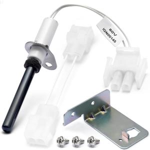 80 Volt IGN00145 Furnace Ignitors for Furnace Igniters Compatible with Trane IGN145, Hot Surface Silicon Nitride Ignitors kit with Mounting Screws