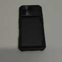 BXYJY for iPhone 16 Pro Case Wallet, Built-in Card Holder (4-5 Cards), Slide Camera Cover, Military Grade Drop Protection, Rugged Heavy Duty Men Women Protective Phone Case for iPhone 16 Pro, Black