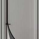 Reversible Side Opening Magnetic Screen Door for Sliding & French Doors,Upgraded PETG Mesh Anti-Tearing, Heavy Duty & Strong Magnetic, Pet and Kid FriendlyScreen Size - 34"x82"