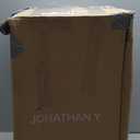 JONATHAN Y JYL3026A 31" Modern Gold Metal and Marble Table Lamp, Contemporary Bedside Lamp for Living Room, Bedroom Nightstand, Glam End Table Desk Lamp with White Linen Drum Shade, LED Bulb Included