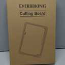 Acacia Wood Cutting Board for Kitchen Wooden Cutting Board with Deep Juice Groove and Handles, Wooden trays for meat, fruit and cheese