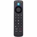 INTECHING Voice Remote Control with Backlit and Remote Finder for Amazon Fire Cube, Echo-Show 15, TV Stick 4K, Omni QLED, 4-Series, Insignia Fire-Smart TVs, Compatible with Alexa