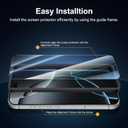 NEW'C 3 Pack Designed for iPhone 17 Pro Max, iPhone 16 Pro Max Screen Protector (6.9 inches), Enhanced Tempered Glass Protection with easy installation tool included,Case Friendly Ultra Resistant