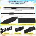 Sanwuta 2 Pcs Adjustable Beach Chair Carry Strap Camping Chair Straps for Shoulder Folding Beaches Backpacking Foldable Bikes