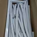 Heart Shaped Balloon Arch Stand for Proposal, 6.7FT Large Metal Heart Arch Frame for Wedding Backdrop, Love Flower Arch Decor for Engagement Party Display (White)