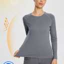 baleaf Women's Soft Athletic T-Shirt (Gray, S)
