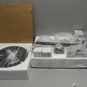 Lightdot 67IN Dimmable Floor Lamp for Living Room, Industrial 3-Light Tree Floor Lamps with LED E26 Bulbs Included, 3000K Mid Century Unique Floor Lamp with PC Lampshades for Bedroom HOM-Black