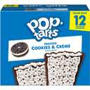 Pop-Tarts Toaster Pastries, Breakfast Foods, Kids Snacks, Frosted Cookies and Creme (12 Pop-Tarts) (EXP 03/19/27)