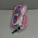 40pcs Heatless Spiral Hair Rollers with Styling Hooks, 22inch/55cm, No Heat Damage, DIY Kit for Long & Medium Hair (Purple&Red)