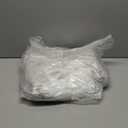 Moukeren 50 Pcs Mini Canvas Tote Bags Bulk 12 x 12 Inch DIY Blank Tote Bag Small Reusable Grocery Bags for Christmas DIY Crafts Gifts