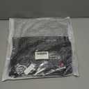 Women's Waffle Color Block Pullover Sweatshirts Hoodies Drawstring Hooded Sweatshirt for Women Trendy (Greyblue/White/Pink) XS