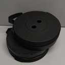 Upgraded Collapsible Stool 2-Pack, 620lbs Max Weight, Lightweight Yet Sturdy, Portable Retractable Foldable Telescoping Camping Stool for Adults Outdoor Fishing Hiking Travel BBQ (Black/Black)