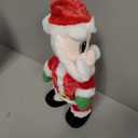 SdeNow Twerking Santa Claus,Booty Shaking Santa Dancing Santa Claus with Music Singing Animated Christmas Santa Toys for Kids English Song