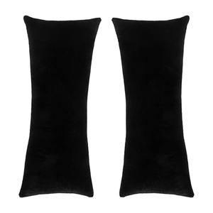 Psiriol 2 Pack of 2Pcs Black Long Watch Display Pillows, Bangle Organizer Velvet Jewelry Display Watch Pillow for Organizer