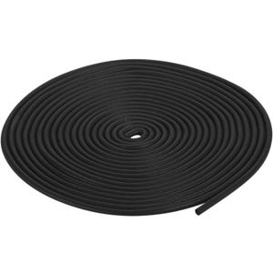 uxcell Foam Rubber Weather Seal Strip, 2mm(5/64") Diameter 7.5 Meters (24.61Ft) Long Round EPDM Rubber for DIY Gasket, Warehouse, Pads, Foam Tubing, Crafts